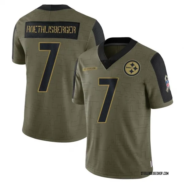 Ben Roethlisberger Jersey  Get Ben Roethlisberger Game, Lemited and Elite, Color  Rush Jerseys for Men, Women, Kids - Steelers Store