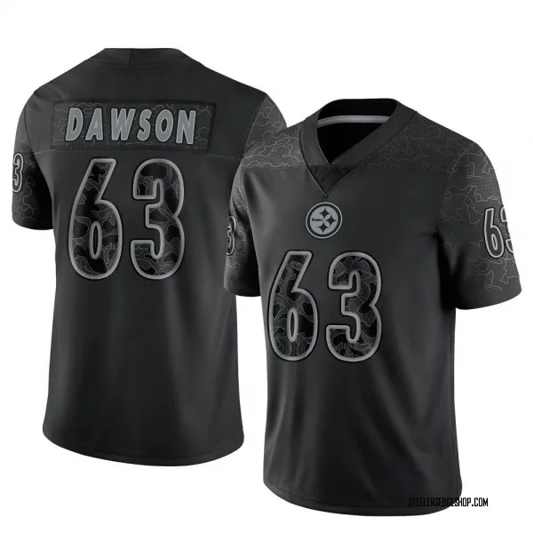 Men's Pittsburgh Steelers #63 Dermontti Dawson Black Retired Player 1967  Home Throwback NFL Jersey on sale,for Cheap,wholesale from China